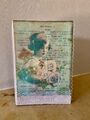 Junk Journal Buch  Tagebuch Notizbuch  Scrapbook Vintage Papiere