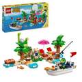 LEGO Animal Crossing 77048 Käptens Insel-Bootstour Spielzeug mit Huschke