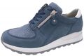 Waldläufer Damen Sneaker Jeansblau Schuhe Leder Weite H H64007-500-263