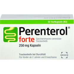 Perenterol forte 250 mg Kapseln Trockenhefe bei Durchf, 50 St. Kapseln 4796875