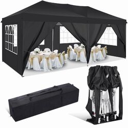 Pavillon 3x3m 3x6m Gartenpavillon Gartenzelt Partyzelt Festzelt Wasserdicht NEU