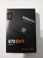 Festplatte Interne SSD Samsung 870 EVO 250GB 500GB 1TB 2TB 4TB 2.5 Zoll SATA 3D