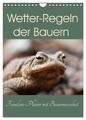 Wetter-Regeln der Bauern (Wandkalender 2025 DIN A4 hoch), CALVENDO Monatskalende