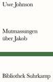 Mutmassungen über Jakob | Uwe Johnson | 2020 | deutsch