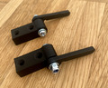 2x THORENS TD 280 Turntable Hinge Scharnier Charniére Bisagra Coperchio