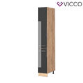 Apothekerhochschrank Küchenschrank Hochschrank Küchenzeile Fame-Line 30 cm Vicco