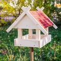 Vogelhaus Bausatz (klein)Vogelfutterstation,Vogelfutterspender,Wildvögel