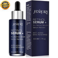 Retinol Serum Für Gesicht/Hals/Augen 50Ml Hochdosiert 5% Retinol 30% Vitamin C.,