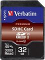 Speicherkarte Verbatim Premium, SDHC Card (Karte), 32GB, UHS-I, Class/Klasse 10