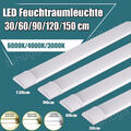 LED Wannenleuchte Deckenleuchte Feuchtraumlampe Werkstatt Röhre 30/60/90/120/150