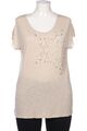 TAIFUN T-Shirt Damen Shirt Kurzärmliges Oberteil Gr. EU 44 Beige #vbvuj1k