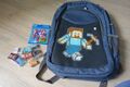 Pixie Crew Rucksack mit Silikoneinsatz 32 L Steve Minecraft Tornister blau