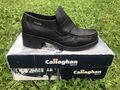 ☀️ CALLAGHAN ☀️ bequeme Penny-Loafers in Schwarz aus Spanien - Echtleder