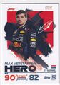 Topps F1 Turbo Attax 2024 Formel 1 No. 13 Max Verstappen Hero