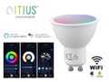 WiFi Smart LED Strahler GU10 5W RGB+CCT Alexa Google IFTTT kompatibel WLAN