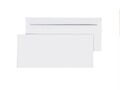 25 Briefumschläge DIN lang ohne Fenster 110 x 220 selbstklebend Umschläge weiß