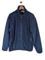 The North Face Fleecejacke Blau Herren Full Zip 100% Polyester Größe L