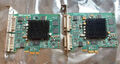 2x Matrox Millenium G550 32MB PCIe x1  2x DVI - Dual Monitor Passiv G55-MDDE32F