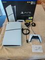 Sony Playstation PS5 Slim Digital Edition 1TB Spiele Konsole - Weiß in der OVP