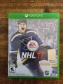 NHL 17 (Microsoft Xbox One, 2016) CIB TESTED AND WORKS 