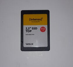 Intenso SSD 512 GB SATA III für Laptop  ....  TOP ....