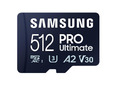 SAMSUNG PRO Ultimate microSD Card + SD Adapter, MB-MY512SA/WW