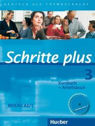 Schritte plus 3. Kursbuch + Arbeitsbuch mit Audio-CD zum Arbeitsbuch Silke Hilpe