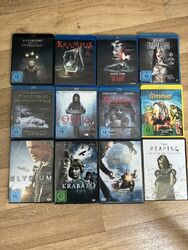 Blu-Ray und DVD Sammlung 12 Filme zusammen