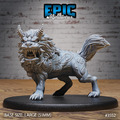 D&D Miniature - Guardian Fu Dog - 3D Model Print Tabletop DnD RPG Figur Druck