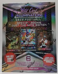 Wild Card Alumination Special Rookie and Insert Edition Football Hobby Box 2023