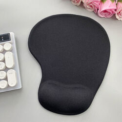 Mauspad Gelkissen Ergonomisches Mousepad Office Büro Homeoffice Schwarz  DE