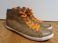 Sneakers Damen Braun Gr. 39 Nieten