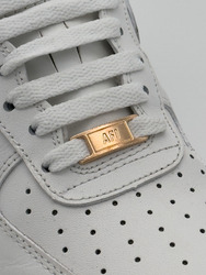 Metal-Plättchen-SET AF1 AIR FORCE 1 (Airforce One Metall Tag Schnalle, Buckle )