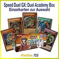 YuGiOh! Speed Duel GX: Duel Academy Box - Einzelkarten zur Auswahl.