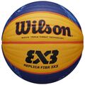 Bälle Basketball Wilson Fiba 3X3 Replica WTB1033XB2020 Blau-Honigfarbig