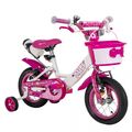 Kinderfahrrad Daisy 12 Zoll Kinder Fahrrad Rad Kids Bike Kind Mädchen Pink Rosa