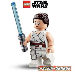 LEGO® Star Wars™ Figur aus Set 75284 Rey mit Lichtschwert NEU