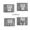 B-Ware Milos weiß, Steckdose, Schalter, Dimmer, Antennendose, Rahmen usw.