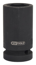 KS Tools 1" Sechskant-Kraft-Stecknuss, lang, 29 mm - 515.1802