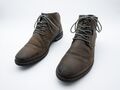 bugatti Herren Stiefelette Ankle Boots Freizeitschuh braun Gr 45 EU Art 18248-50