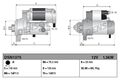 DENSO ANLASSER STARTER 1,3kW passend für | DSN1375