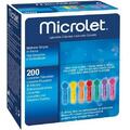 MICROLET Lanzetten farbig, 200 St PZN 06691206