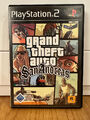 GTA Grand Theft Auto San Andreas Sony PlayStation 2 PS2 OVP Deutsch Rockstar