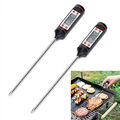 2  Digitales Thermometer mit LCD-Display für BBQ Fleisch Milch Küchenthermometer