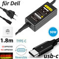 Laptop Ladegerät 90W watt USB Typ C(USB-C) Netzteil für Dell Latitude 2in1