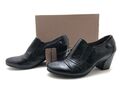 Tamaris Damen Pumps Gr. 37 High Heels Absatzschuhe Blockabsatz Komfort Schwarz