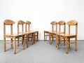 1/6 Brutalistisch Stühle Massiv Kiefer Chair Rainer Daumiller Hirthals Loft 1980