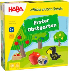 Haba 4655 - Meine ersten Spiele Erster Obstgarten, unterhaltsames Brettspiel ...