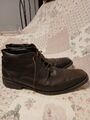 Herren Stiefel Echtleder Lammfell Futter Schuhe Winterschuhe gefüttert Gr. 44