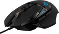 Logitech G502 HERO High-Performance Gaming-Maus mit HERO 25K DPI, PC Computer